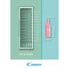 Candy DiVino CWC 200 EELW/NF independiente negro 81 botellas