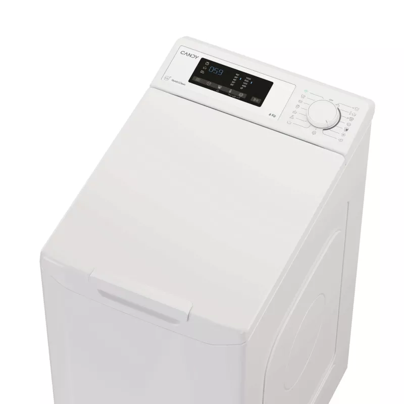 Candy TCA063D3-S lavadora de carga superior 6 kg 1000 rpm blanco