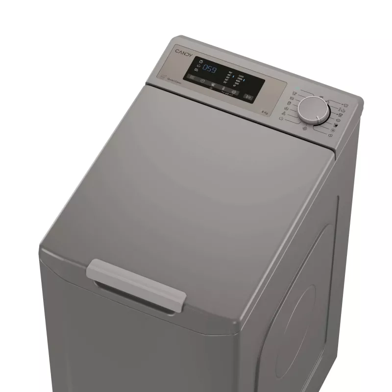 Candy TCA283DR2-S lavadora de carga superior 8 kg 1200 rpm antracita