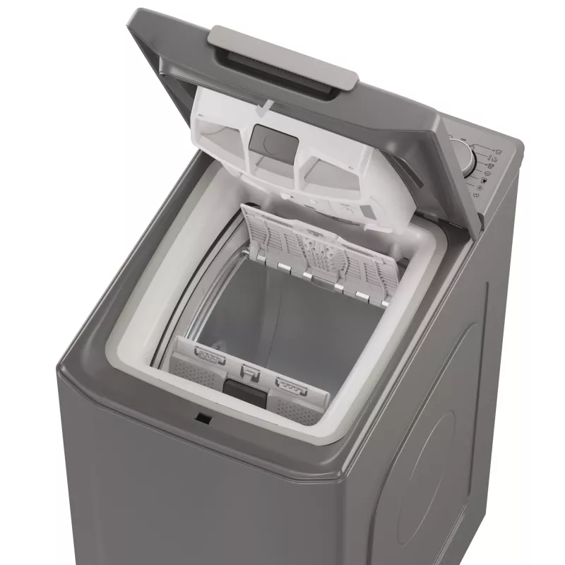 Candy TCA283DR2-S lavadora de carga superior 8 kg 1200 rpm antracita