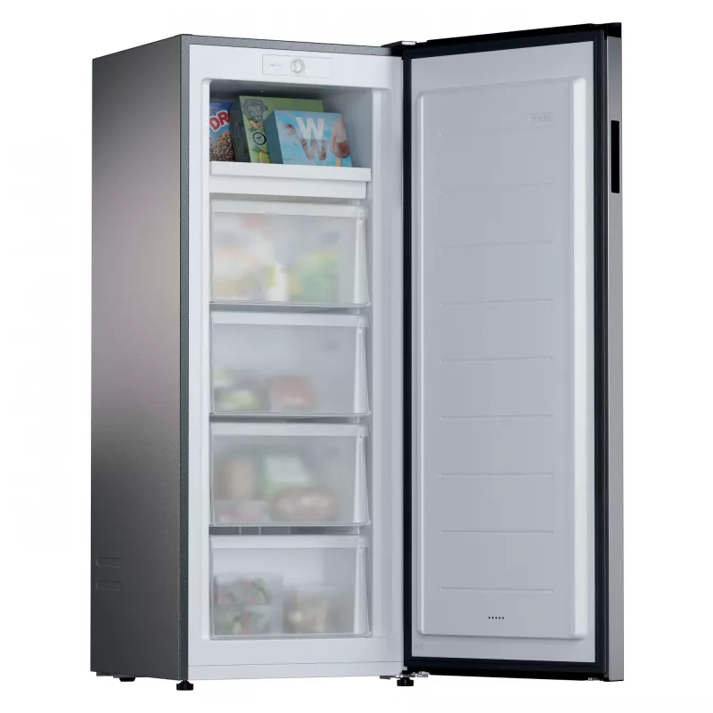 Candy CNUQ2L513EX congelador independiente 169 L acero inoxidable