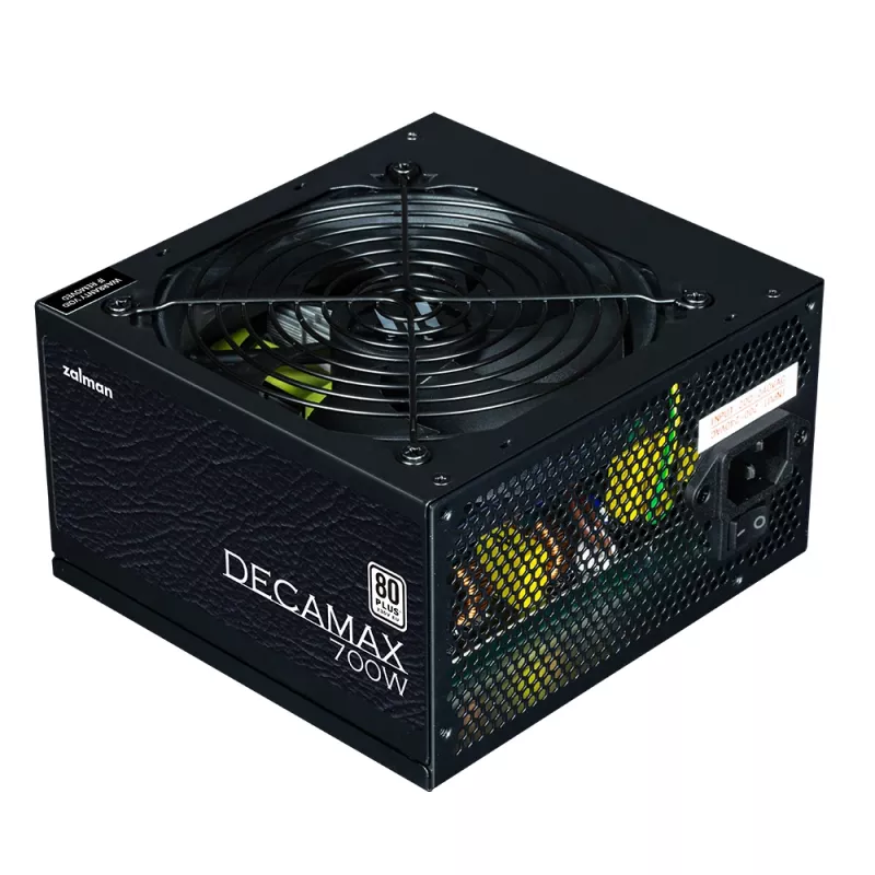 Zalman Decamax fuente de alimentación 700 W ATX negra