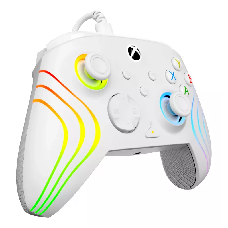 Mando Turtle Beach Afterglow Wave Blanco USB PC Xbox Series S X