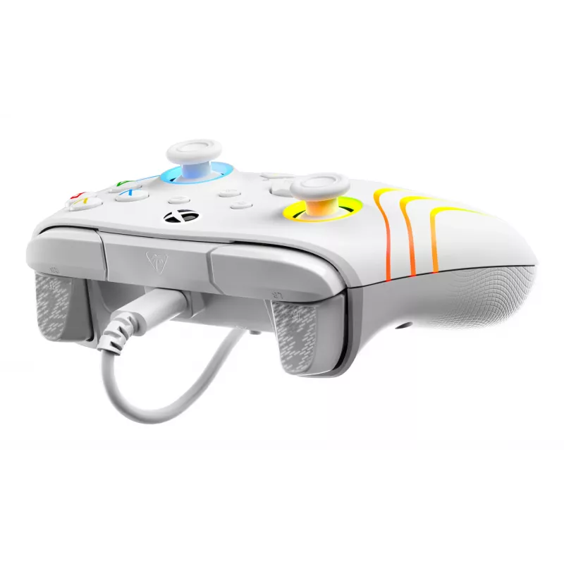 Mando Turtle Beach Afterglow Wave Blanco USB PC Xbox Series S X
