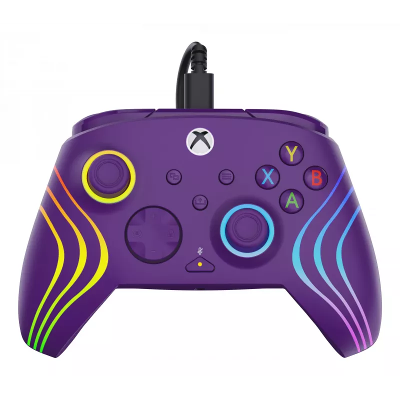 Mando Turtle Beach Afterglow Wave Morado USB PC Xbox Series X