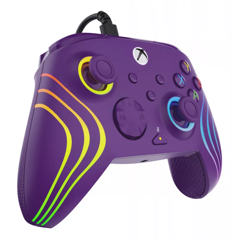 Mando Turtle Beach Afterglow Wave Morado USB PC Xbox Series X