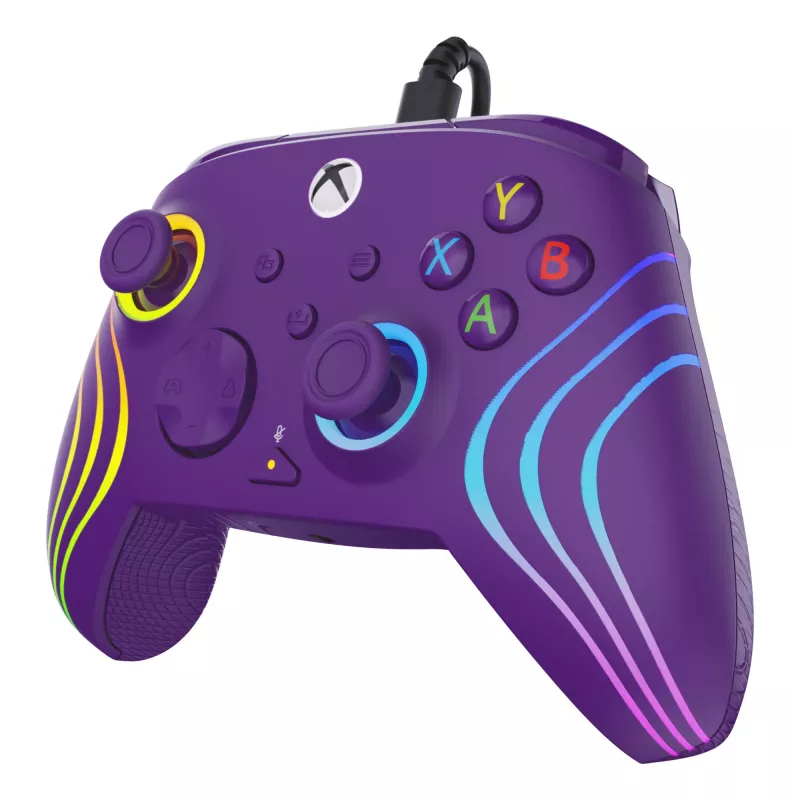 Mando Turtle Beach Afterglow Wave Morado USB PC Xbox Series X