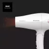 Secador de pelo Taurus STUDIO 2500 IONIC 2400 W blanco con función iónica, 3 niveles de calor, 2 velocidades, difusor y concentrador