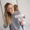 Secador de pelo Taurus STUDIO 2500 IONIC 2400 W blanco con función iónica, 3 niveles de calor, 2 velocidades, difusor y concentrador