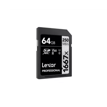 Memoria flash Lexar 64GB UHS-II Class 10 LSD64GCB1667