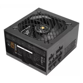 Mars Gaming MPB650SIM Fuente de alimentación 650 W 24-pin ATX ATX Negra