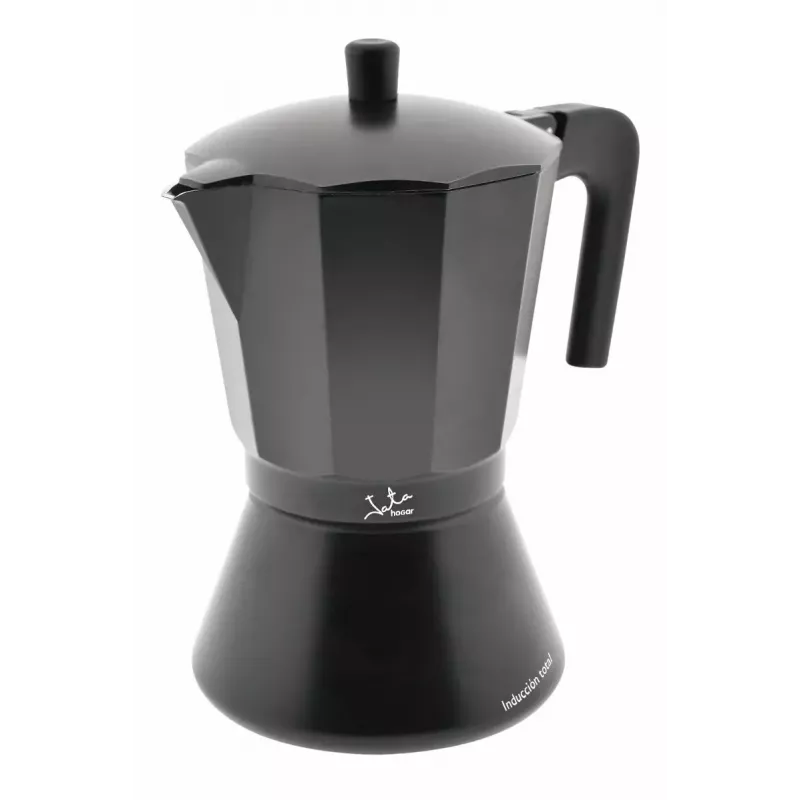 Cafetera JATA CFI12 Aluminio Negra
