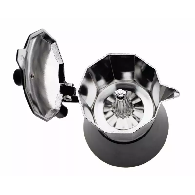 Cafetera JATA CFI12 Aluminio Negra