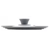 Tapa redonda para sartén JATA T16 gris transparente