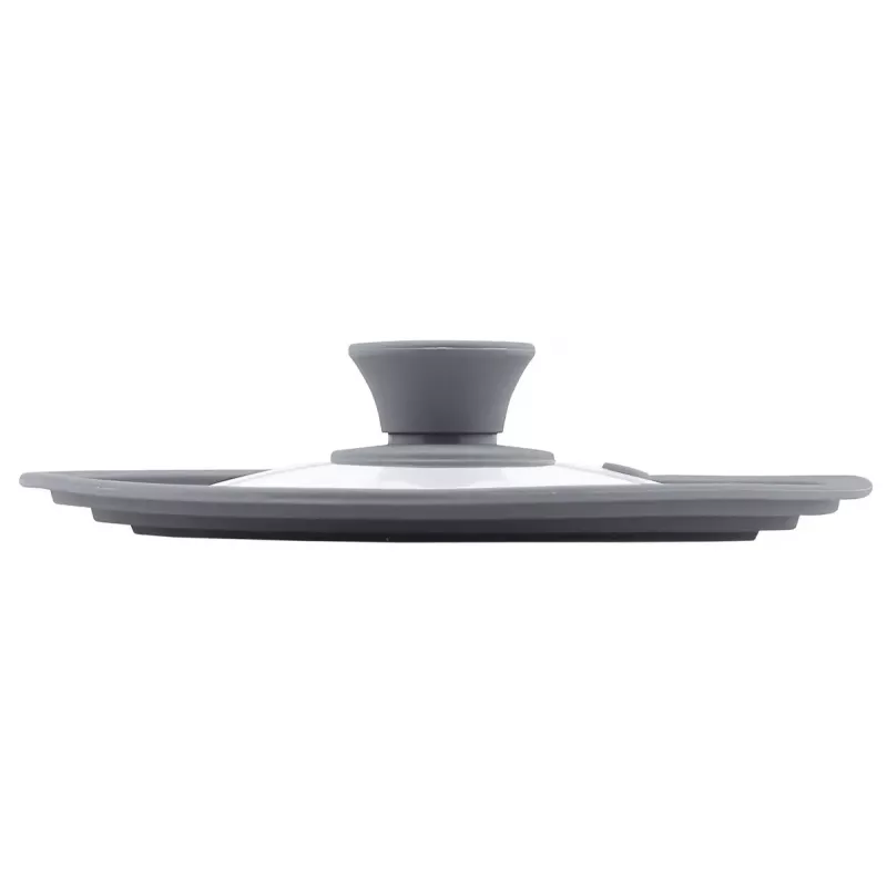 Tapa redonda para sartén JATA T16 gris transparente