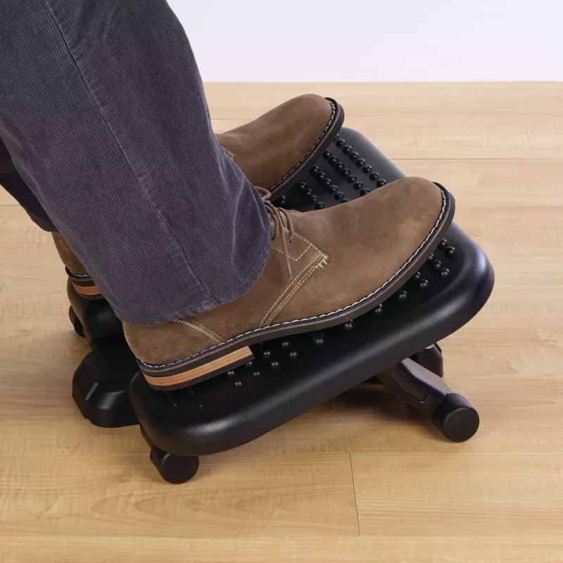 Reposapiés Kensington SoleMassage ajustable en altura e inclinación