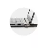 Candado para portátil Kensington combinación reseteable delgado K60628WW