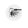 Candado para portátil Kensington combinación reseteable delgado K60628WW
