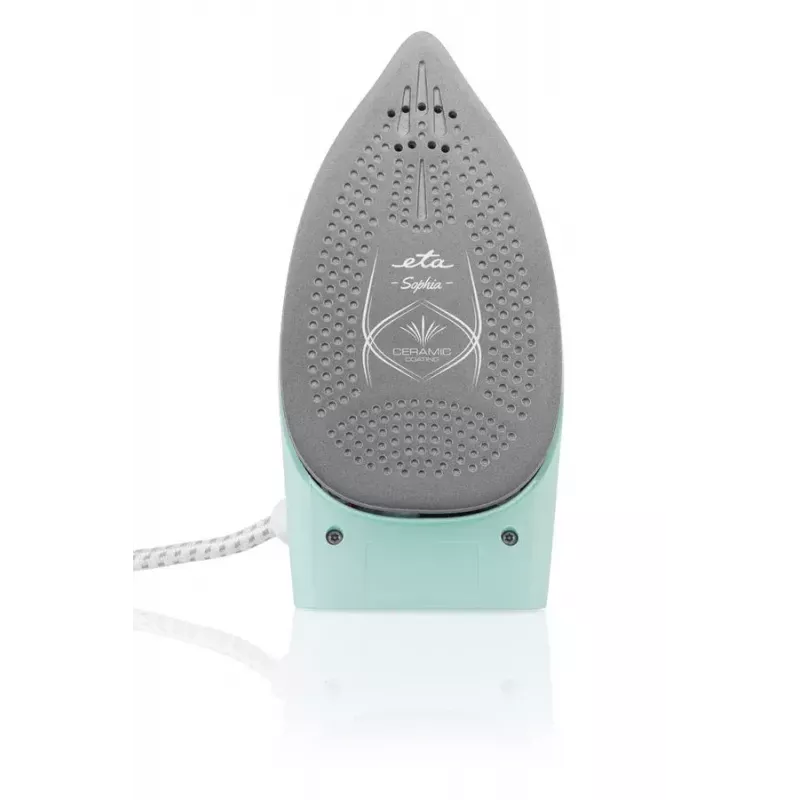 Plancha de vapor ETA Sophia ETA127190000 — suela cerámica, 1100 W, depósito 80 ml, vapor vertical, cable 1,9 m