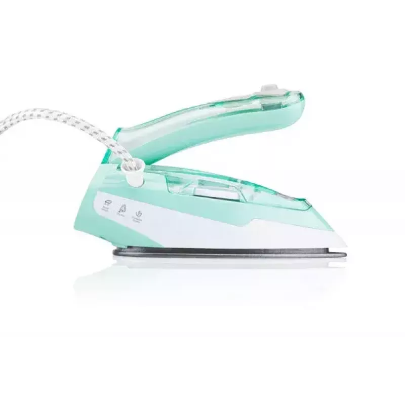 Plancha de vapor ETA Sophia ETA127190000 — suela cerámica, 1100 W, depósito 80 ml, vapor vertical, cable 1,9 m