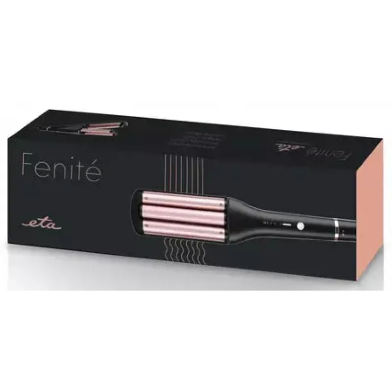 ETA Fenit? 9337 rizador de ondas ETA933790000 - 19 mm, 160–210 °C, negro/rosa