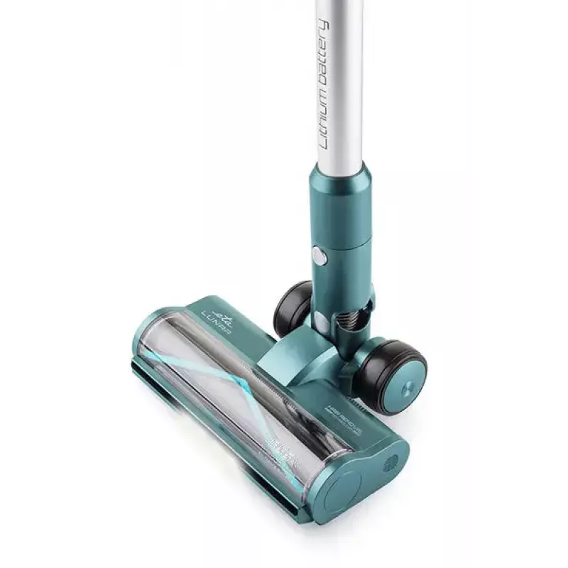 Aspirador de mano ETA Lunar inalámbrico 400 W 28,8 V sin bolsa HEPA Azul/Verde