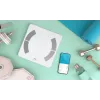 Báscula de baño electrónica ETA ETA277990000 – blanca, cuadrada, capacidad 180 kg, precisión 100 g