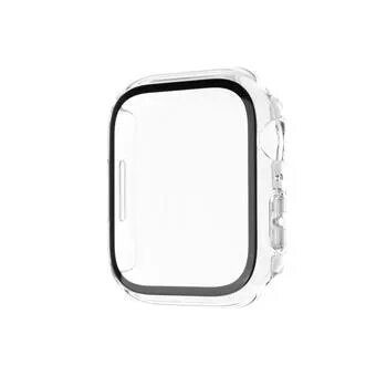 Protector de pantalla FIXED para Apple Watch 44mm, policarbonato transparente, cobertura total