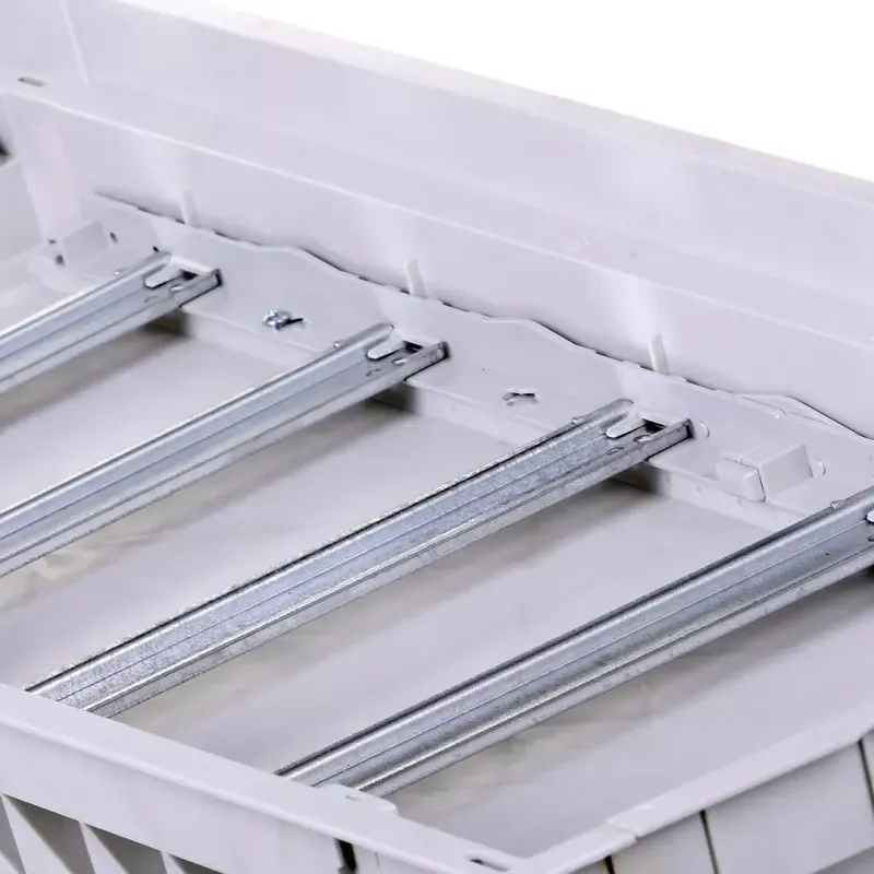 Caja de instalación de plástico Noark PMF 60 — 5 filas, 60 módulos, IP40