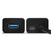 Hub de interfaces Axagon HUE-S2C USB 3.2 Gen 1 (3.1 Gen 1) Type-A 5000 Mbit/s negro