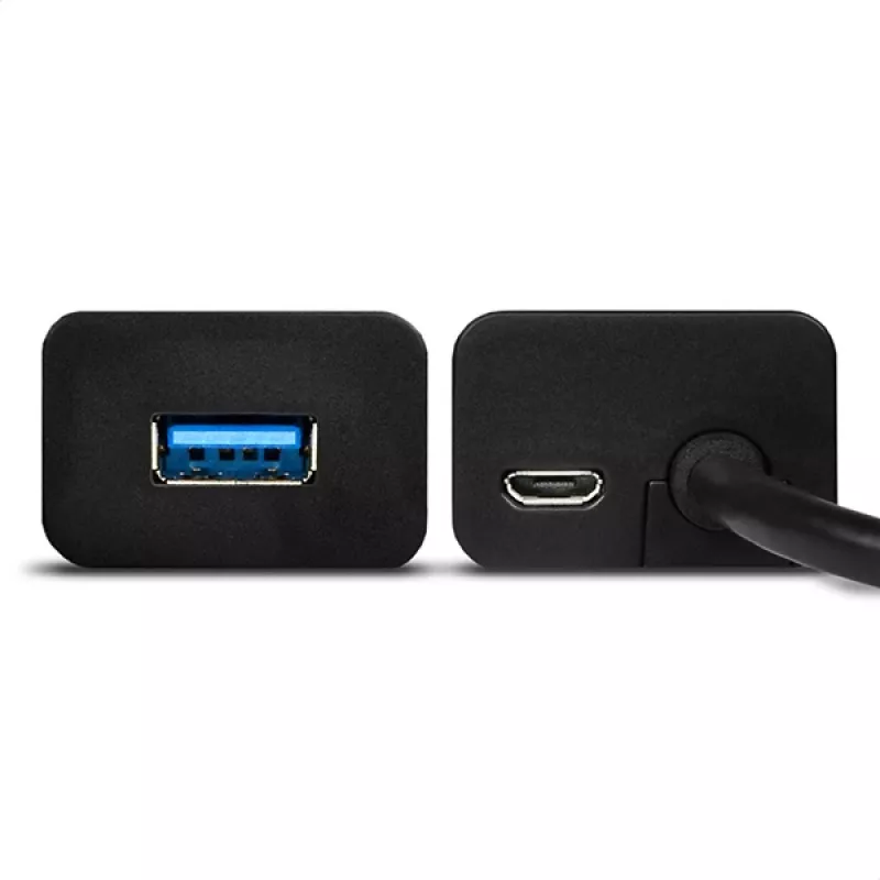 Hub de interfaces Axagon HUE-S2C USB 3.2 Gen 1 (3.1 Gen 1) Type-A 5000 Mbit/s negro