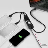 Hub de interfaces Axagon HUE-S2C USB 3.2 Gen 1 (3.1 Gen 1) Type-A 5000 Mbit/s negro