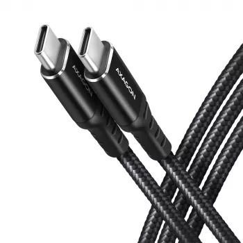 Cable USB Axagon BUCM432-CM10AB USB4 Gen 3x2 1 m USB C negro