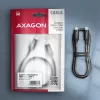 Cable USB Axagon BUCM432-CM10AB USB4 Gen 3x2 1 m USB C negro