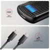 Carcasa metálica externa USB-C 10 Gbit/s sin tornillos AXAGON EEM2-SC para SSD M.2 NVMe, una bahía, gris