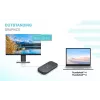 i-tec Thunderbolt 3/USB-C estación de acoplamiento Dual-4K + cable USB-C a DisplayPort (1,5 m) + fuente de alimentación 60 W