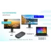 i-tec Thunderbolt 3/USB-C estación de acoplamiento Dual-4K + cable USB-C a DisplayPort (1,5 m) + fuente de alimentación 60 W