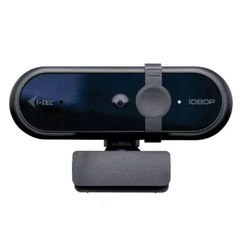 Webcam ITEC SOLOMON 100 1080p, 2 MP, Full HD 1920×1080, USB, soporte con clip, negro