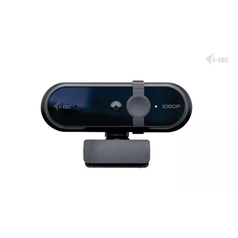 Webcam ITEC SOLOMON 100 1080p, 2 MP, Full HD 1920×1080, USB, soporte con clip, negro