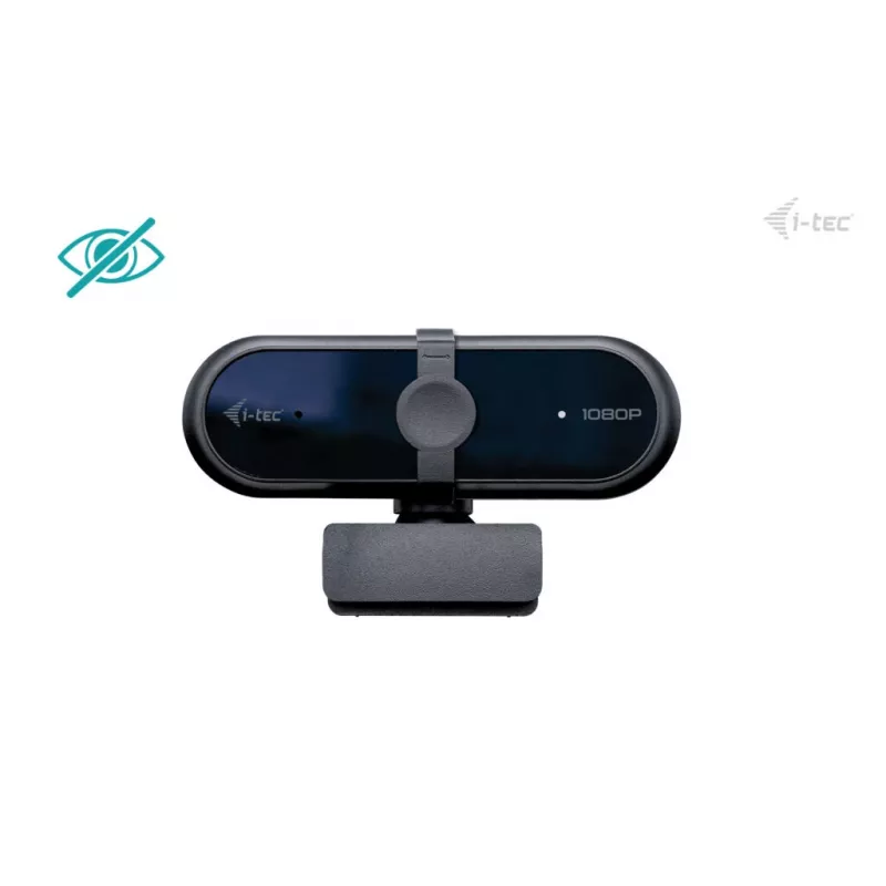 Webcam ITEC SOLOMON 100 1080p, 2 MP, Full HD 1920×1080, USB, soporte con clip, negro