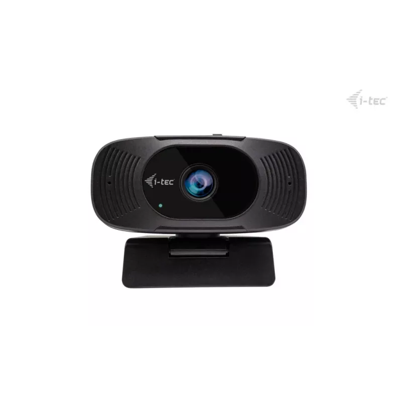 Webcam i-tec SOLOMON 300 4K, USB, 3840×2160, 8,29 MP, soporte con clip, negro