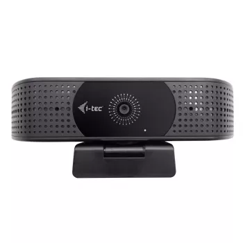 Webcam ITEC i-tec SOLOMON 500 4K PDAF — 4K Ultra HD, 3840×2160, USB, soporte con clip, negro