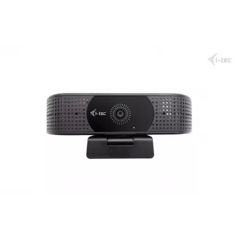 Webcam ITEC i-tec SOLOMON 500 4K PDAF — 4K Ultra HD, 3840×2160, USB, soporte con clip, negro