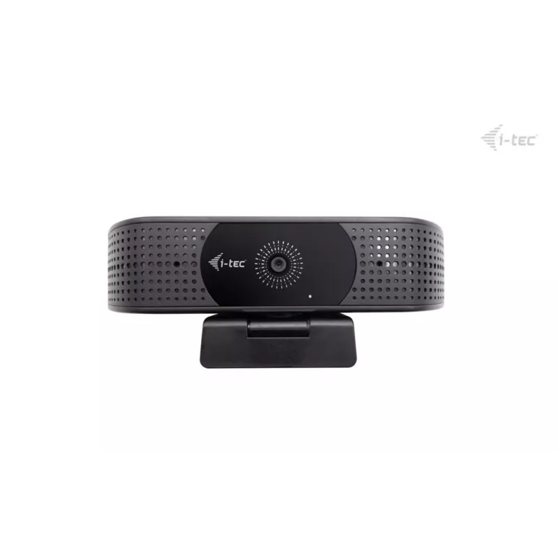 Webcam ITEC i-tec SOLOMON 500 4K PDAF — 4K Ultra HD, 3840×2160, USB, soporte con clip, negro