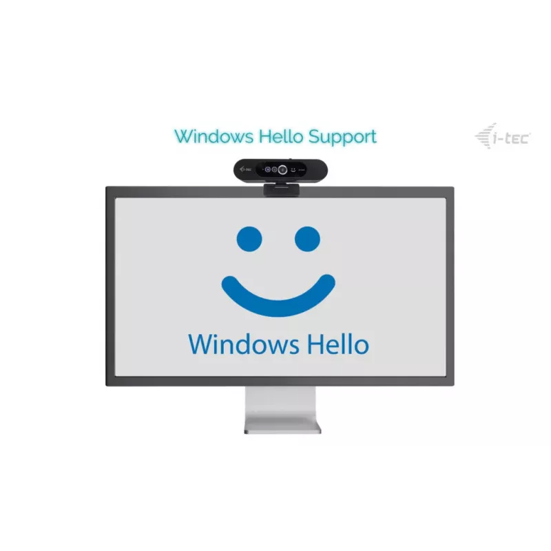 i-tec SOLOMON WH200 webcam 2K Windows Hello, 4 MP, 2560 x 1440 píxeles, 2K Ultra HD, 60 fps, 1920x1080@30fps, 1280x720@30fps, 2560x1440@30fps, Auto
