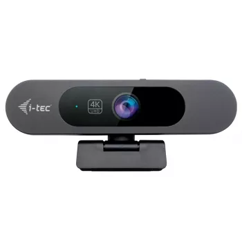 Webcam ITEC SOLOMON PRO 900 4K, 3840×2160, 8,29 MP, USB, soporte con clip, negro