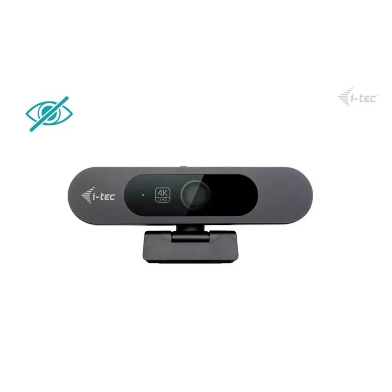 Webcam ITEC SOLOMON PRO 900 4K, 3840×2160, 8,29 MP, USB, soporte con clip, negro