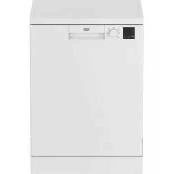 Lavavajillas independiente BEKO DVN05320W — 60 cm de ancho, 13 cubiertos, 49 dB, 5 programas, clase de eficiencia energética E
