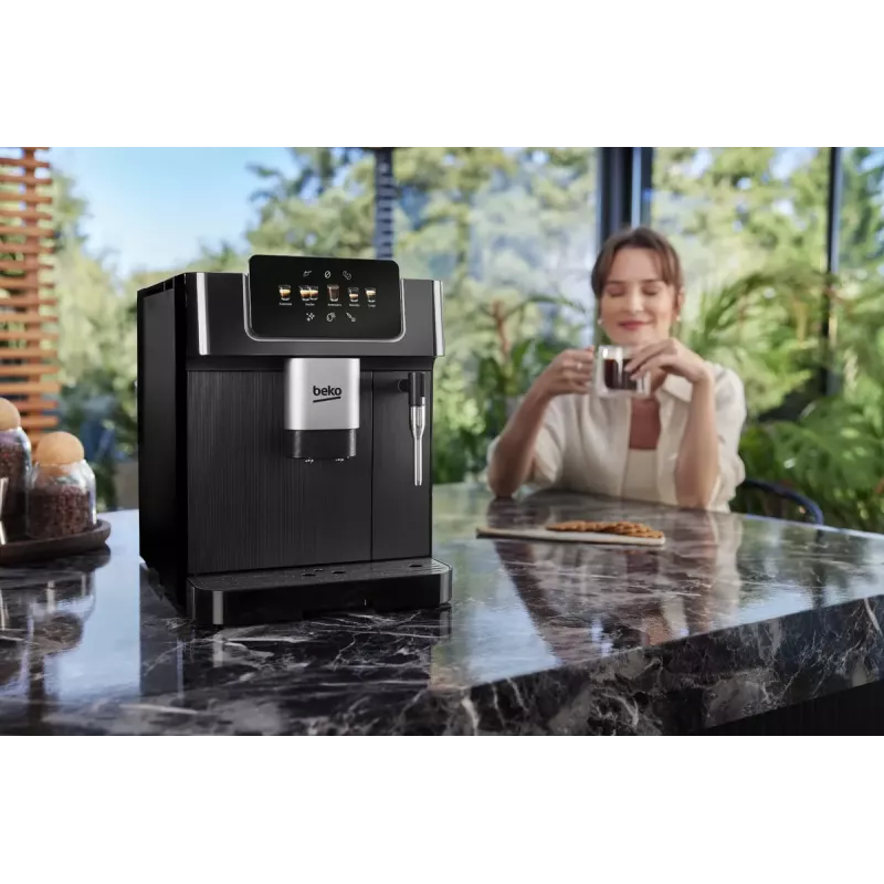 Beko CEG7302B CaffeExperto cafetera superautomática con boquilla de vapor