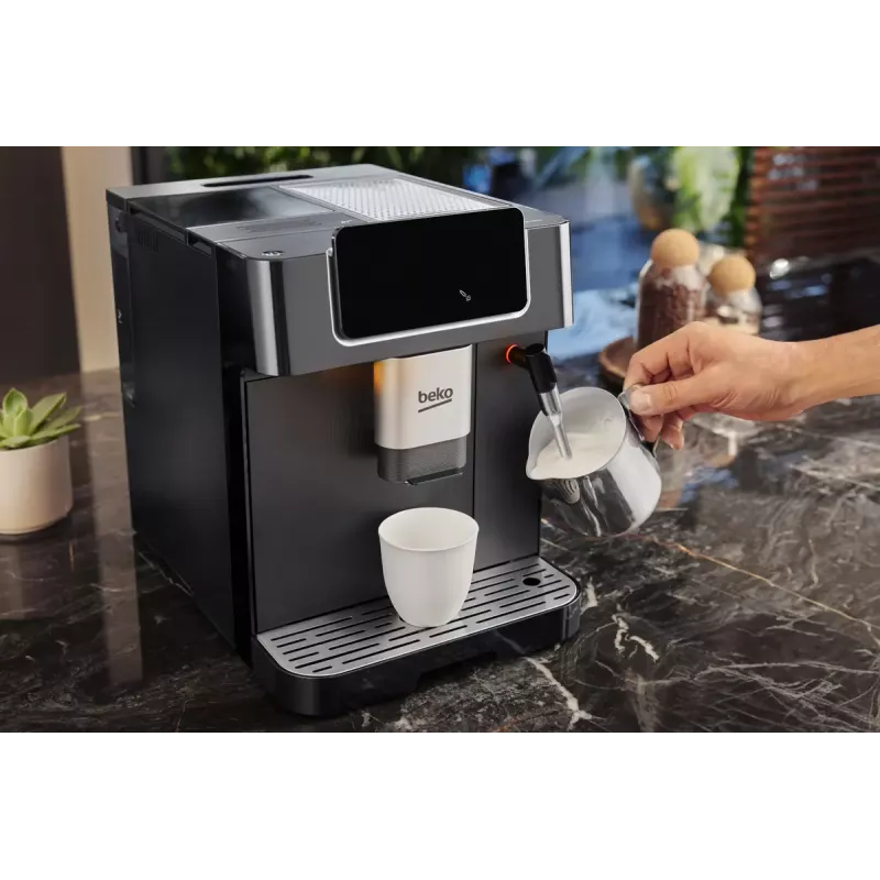 Beko CEG7302B CaffeExperto cafetera superautomática con boquilla de vapor